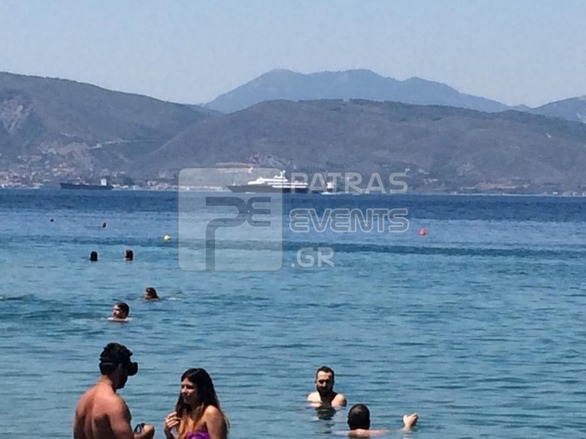 ΦΩΤΟ-Ο Ριμπολόβλεφ στην Πάτρα με τη θαλαμηγό του