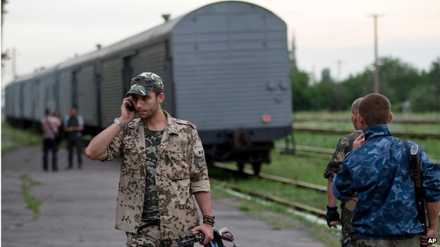 Ουκρανία-Αναχώρησε το τρένο με τις σορούς