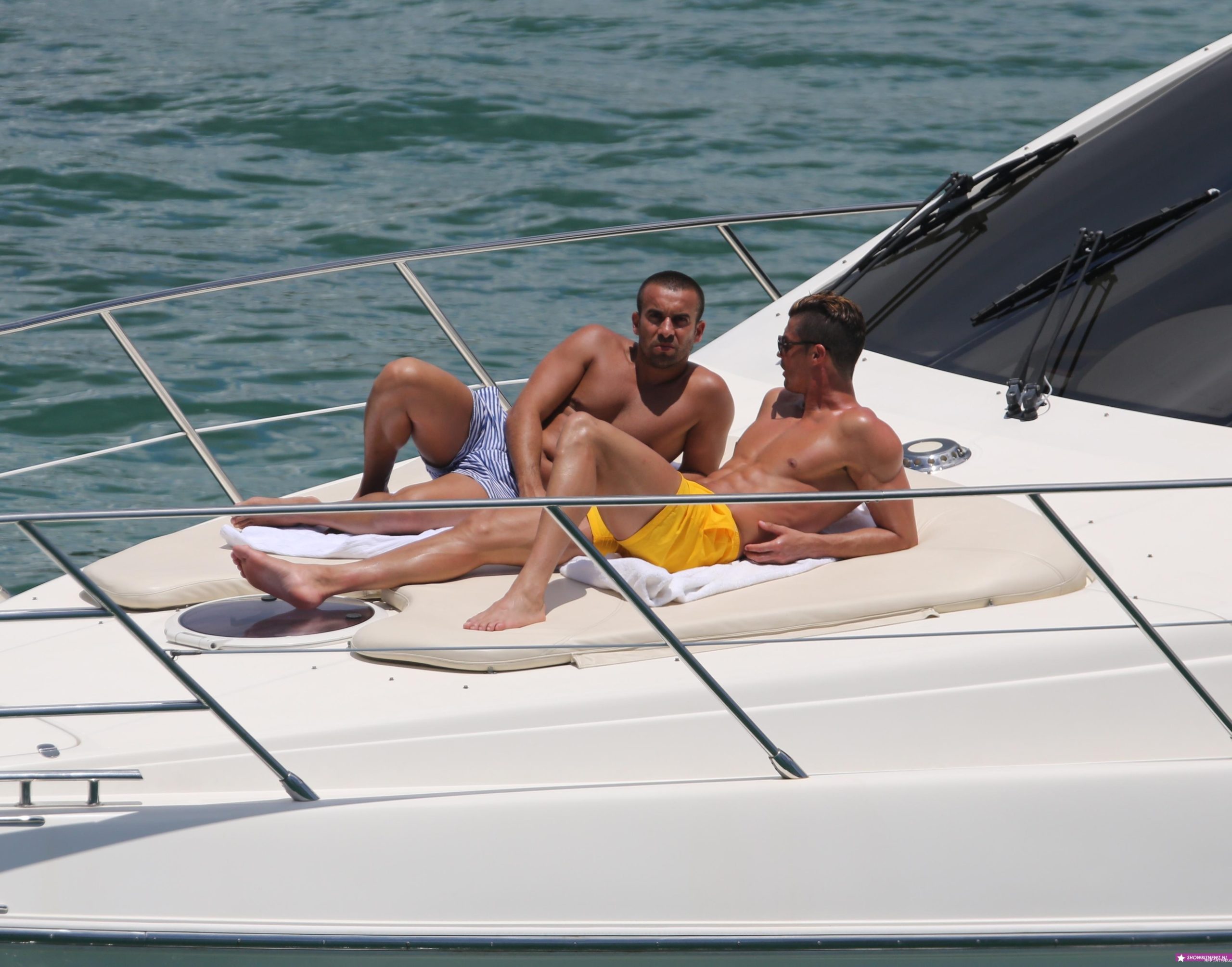 Ο Κριστιάνο Ρονάλντο στην Πάρο