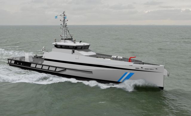 ΦΩΤΟ-Υπερσύγχρονο πλωτό σκάφος στην υπηρεσία του Λιμενικού