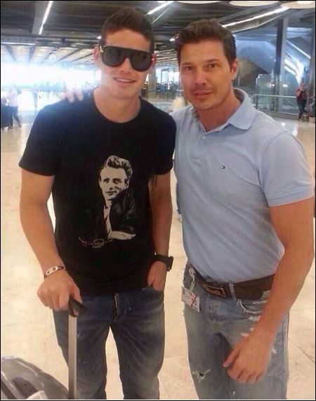 ΦΩΤΟ-Στην Μαδρίτη ο Ροντρίγκεζ