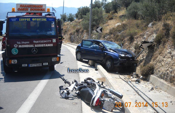 ΦΩΤΟ-Θανατηφόρο τροχαίο με 19χρονο