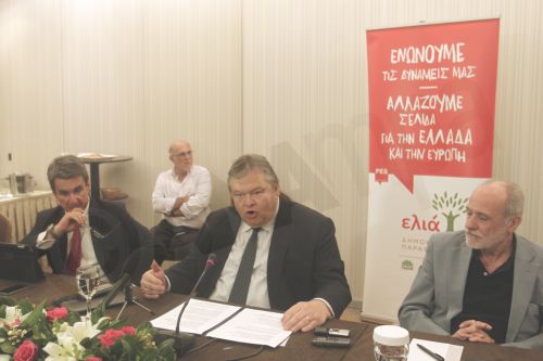 Βενιζέλος:Οριακός ο διπολισμός ΝΔ-ΣΥΡΙΖΑ