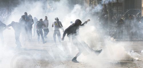 ΦΩΤΟ-Επεισόδια στη διαδήλωση για τη Γάζα στο Παρίσι