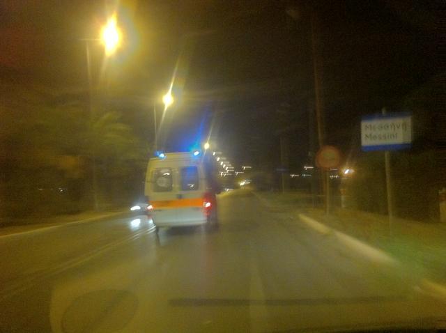 Τροχαίο ατύχημα στην Καλαμάτα