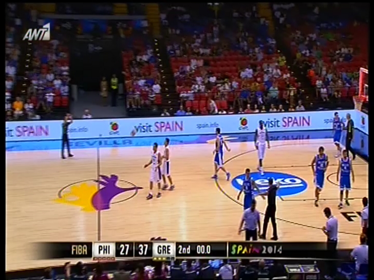 LIVE: Φιλιππίνες-Ελλάδα 27-37 (ΗΜ.)