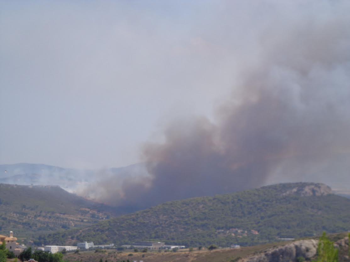 ΦΩΤΟ-Τώρα η φωτιά στα Σπάτα