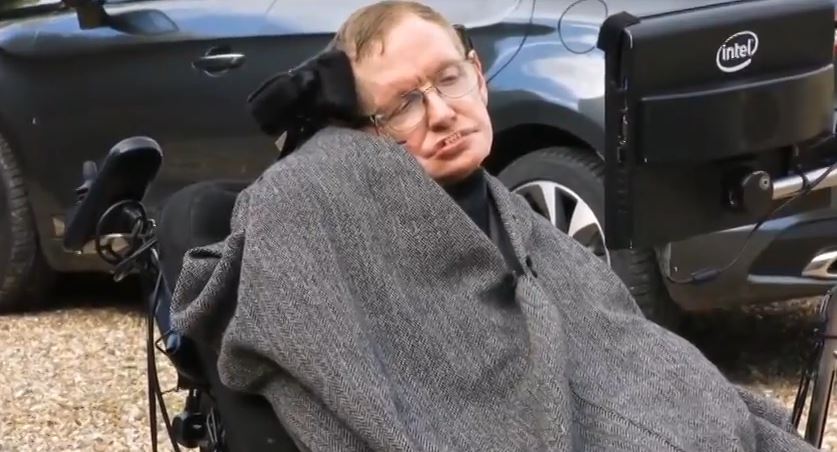 BINTEO-To διαφορετικό ice bucket challenge του Στίβεν Χόκινγκ