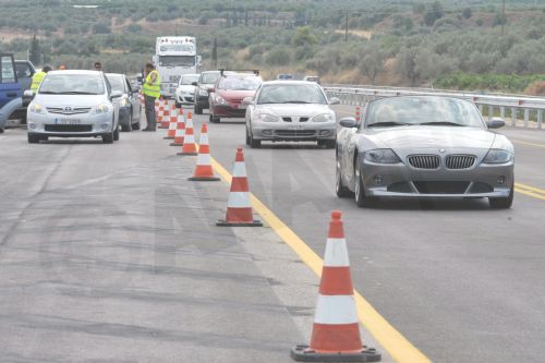 ΦΩΤΟ-Δόθηκε στην κυκλοφορία τμήμα της Κορίνθου-Πατρών