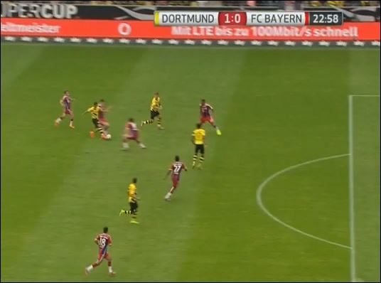 ΒΙΝΤΕΟ-Το γκολ της Ντόρτμουντ κόντρα στην Μπάγερν