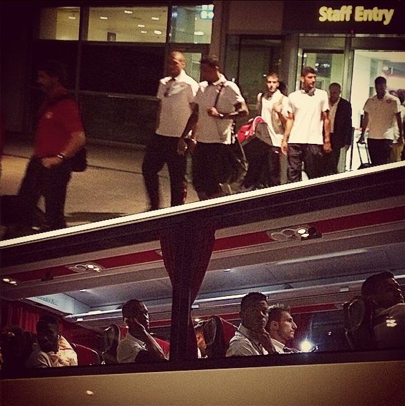 ΦΩΤΟ-Στην Κωνσταντινούπολη ο Ολυμπιακός