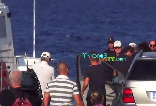 ΒΙΝΤΕΟ-Ο Πρίγκιπας Αλβέρτος στη Μύκονο