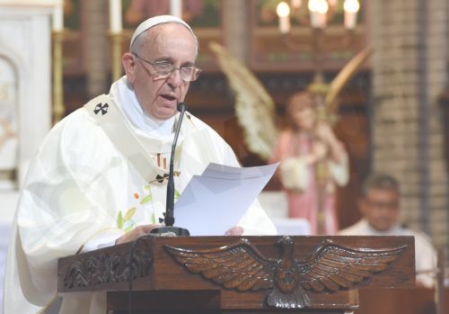 Ο Πάπας κηρύσσει τη συμφιλίωση στην κορεατική χερσόνησο