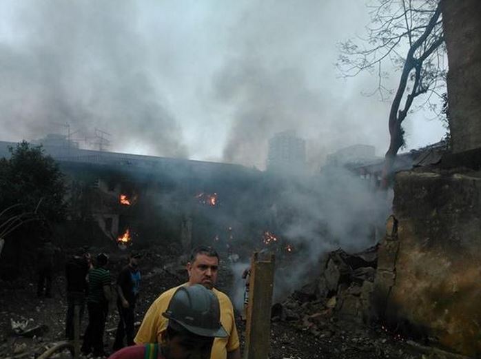 ΒΙΝΤΕΟ-Η στιγμή της συντριβής του ελικοπτέρου