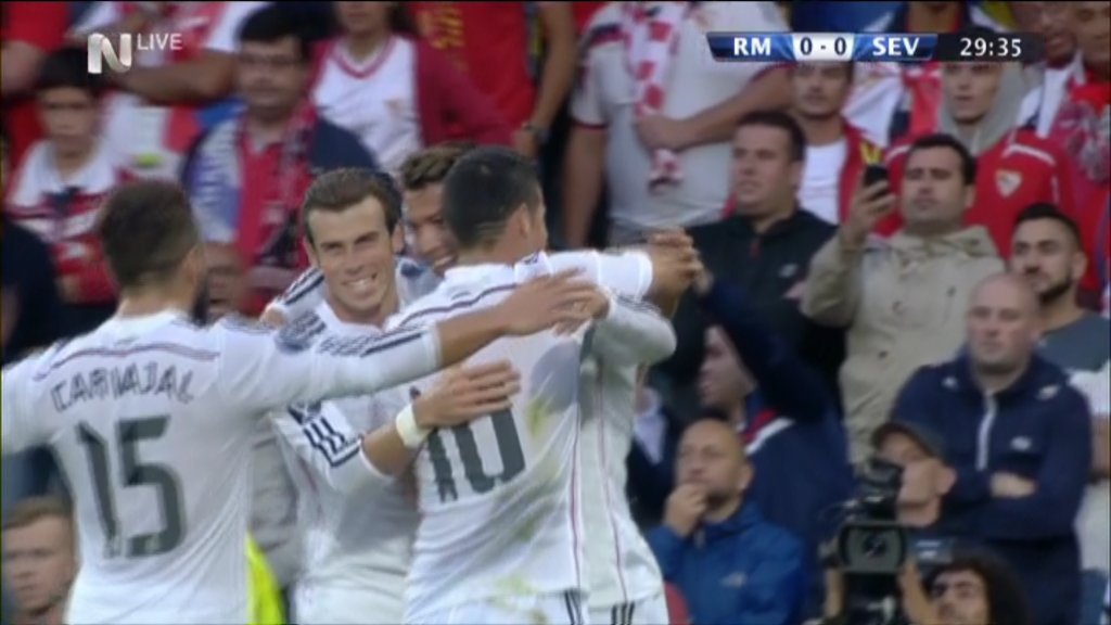 ΒΙΝΤΕΟ-Ρεάλ Μαδρίτης-Σεβίλλη: 1-0 (30’)