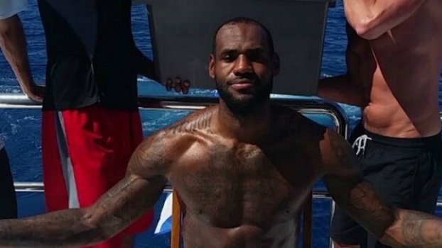 ΒΙΝΤΕΟ-Το μπουγέλωμα του Λεμπρόν