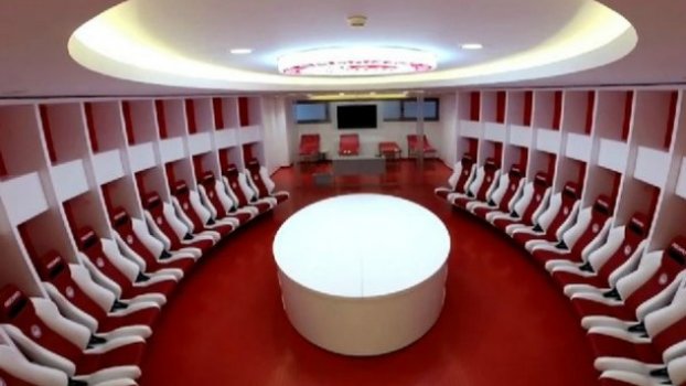 ΒΙΝΤΕΟ- Τα νέα αποδυτήρια του Ολυμπιακού