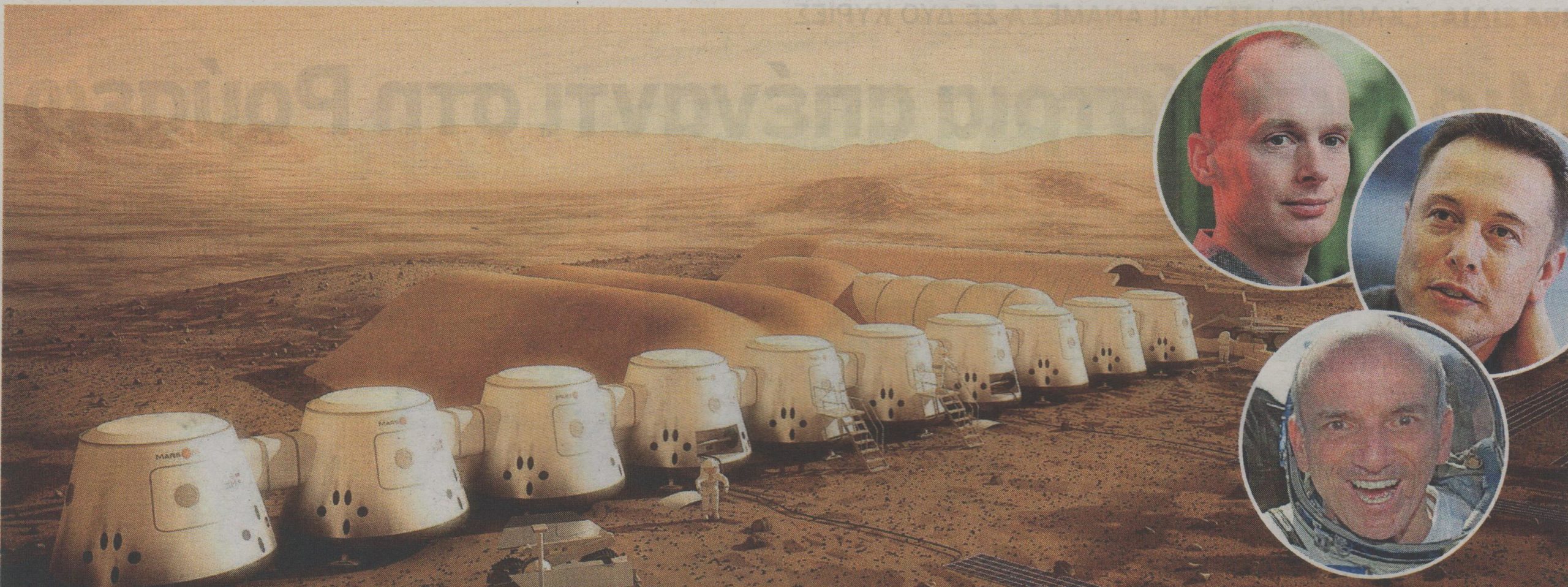 Ζάμπλουτοι ιδιώτες στην κούρσα για τον εποικισμό του Άρη