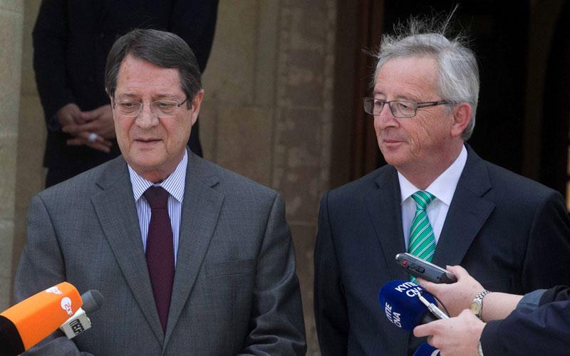 Τι είπαν στην κατ’ ιδίαν συνάντηση Αναστασιάδης-Γιούνκερ