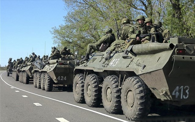 “Ρωσικός στρατιωτικός εξοπλισμός πέρασε τη νύχτα στην Ουκρανία”