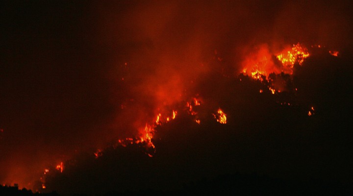 Πυρκαγιά στη Λαμία
