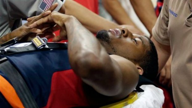 ΒΙΝΤΕΟ-Σοβαρός τραυματισμός του Πολ Τζορτζ