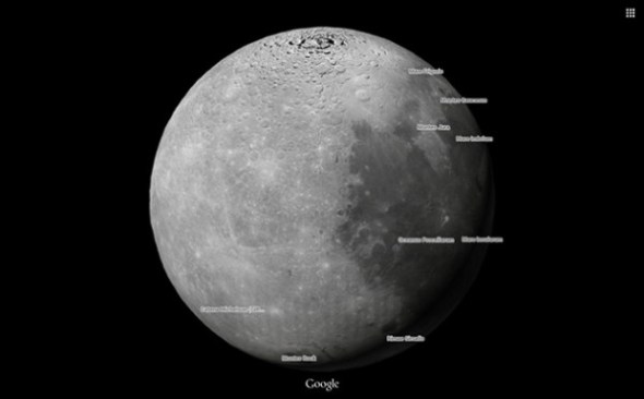 ΒΙΝΤΕΟ-Βόλτα στη Σελήνη και τον Άρη από την Google Maps