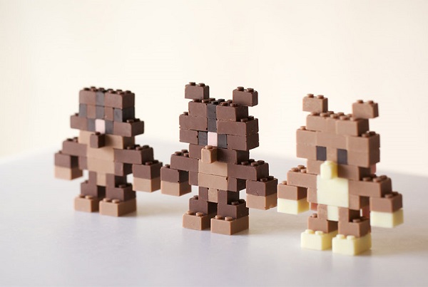 ΦΩΤΟ-LEGO από… σοκολάτα