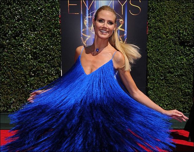 ΦΩΤΟ-Το εντυπωσιακό φόρεμα της Heidi Klum
