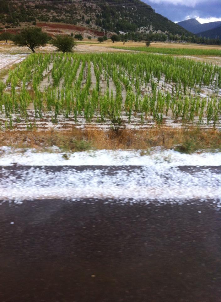 ΦΩΤΟ-Έντονα καιρικά φαινόμενα στην Αρκαδία
