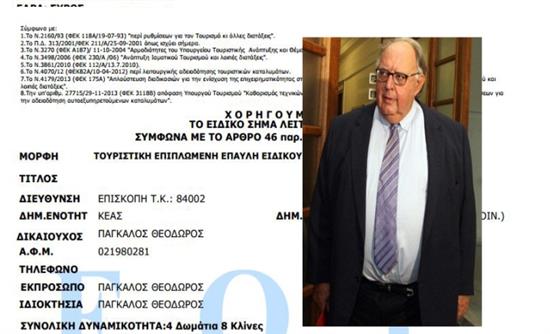 Ο Πάγκαλος έβαλε αγγελία – Νοικιάζει το εξοχικό του