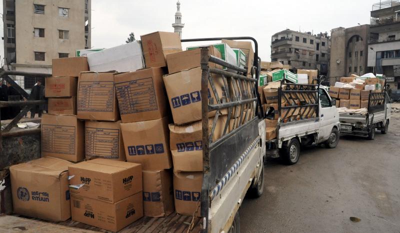 Ρωσία: Προς το Λουχάνσκ η ανθρωπιστική βοήθεια