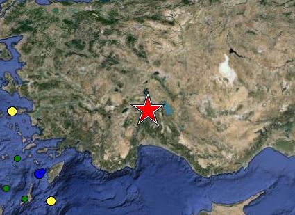 Σεισμός 4,8R στην Τουρκία