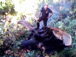 Πυρκαγιά από κεραυνό στην Πρέβεζα