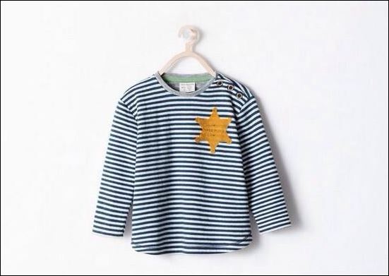 ΦΩΤΟ-Απεσύρθη μπλουζάκι που θύμιζε στολή στρατοπέδου συγκέντρωσης