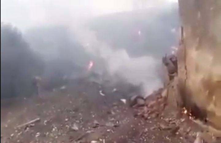 Νέο βίντεο από τη συντριβή του αεροσκάφους στη Βραζιλία