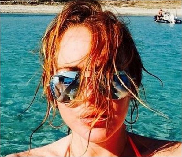 ΦΩΤΟ-Ερωτεύτηκε Έλληνα η Λόχαν;