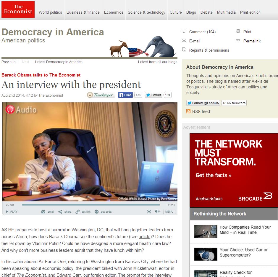 Ομπάμα: Η Ρωσία δεν κατασκευάζει τίποτα