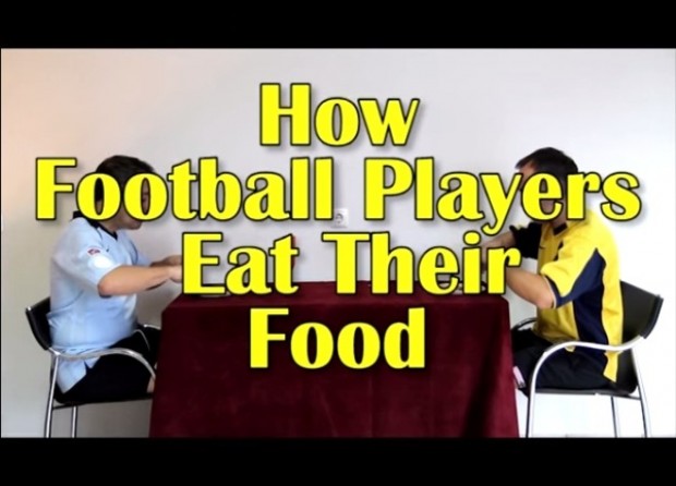 ΒΙΝΤΕΟ-Έτσι τρώνε οι ποδοσφαιριστές
