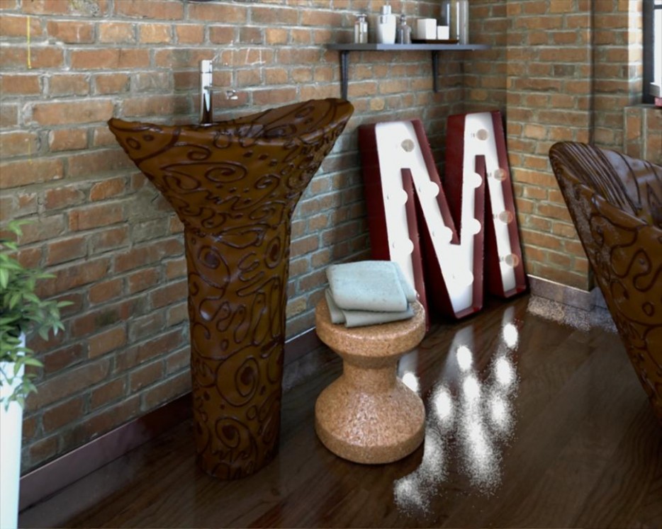 ΦΩΤΟ-Μπάνιο φτιαγμένο εξ’ ολοκλήρου από …σοκολάτα