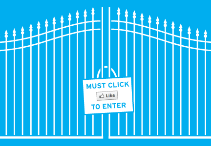 Το Facebook απαγορεύει τα “like gates”