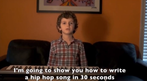 ΒΙΝΤΕΟ-5χρονος γράφει hip hop σε 30’’