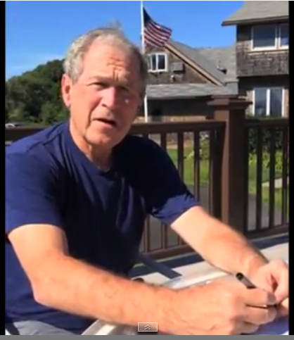 ΒΙΝΤΕΟ-Μπουγέλωσαν και τον Τζορτζ Μπους