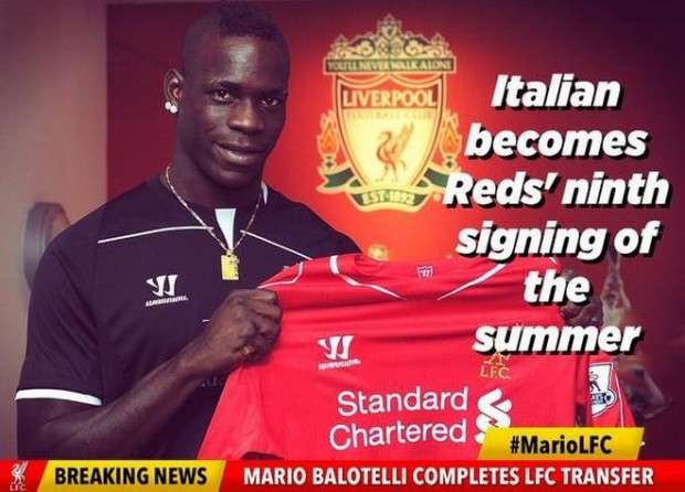 ΦΩΤΟ-Ανακοινώθηκε ο Μπαλοτέλι από τη Λίβερπουλ
