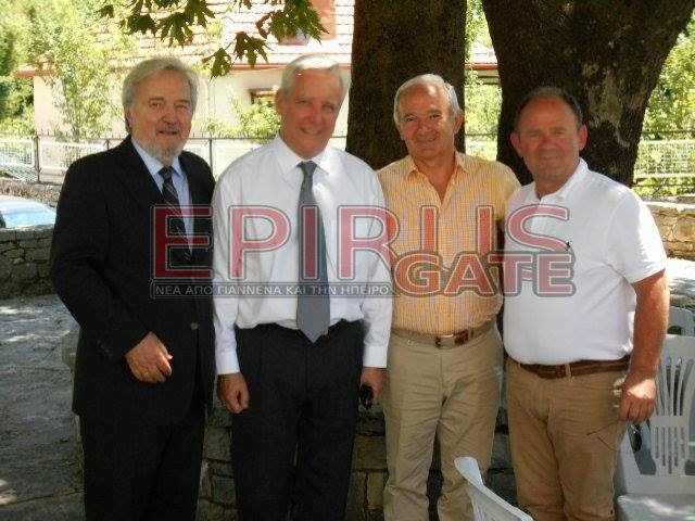 ΦΩΤΟ-Την Ήπειρο επισκέφθηκε ο Πρέσβης των ΗΠΑ