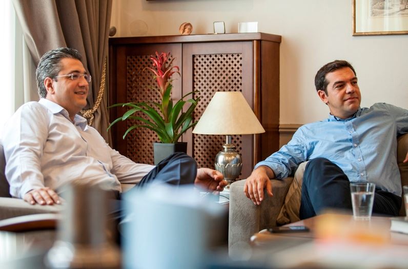 ΦΩΤΟ-Την πρόθεση του να επισκεφθεί την Αμφίπολη εξέφρασε ο Τσίπρας