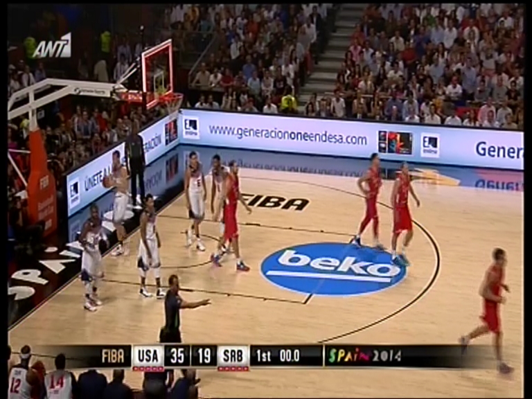 LIVE: ΗΠΑ-Σερβία 35-21 (10′)