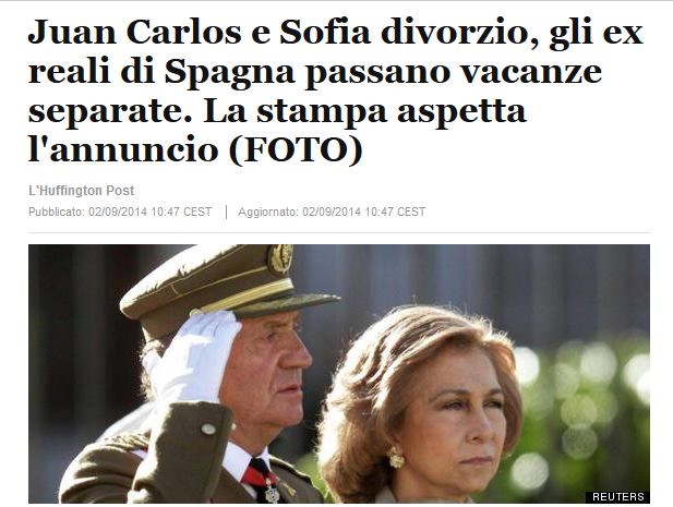 Χωρίζουν ο βασιλιάς Χουάν Κάρλος και η Σοφία;