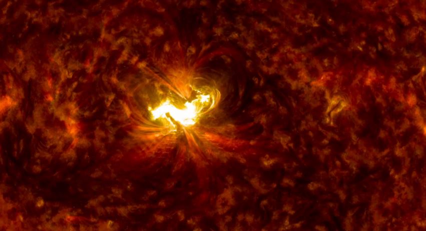 ΒΙΝΤΕΟ-Η ηλιακή έκρηξη που κατέγραψε η NASA