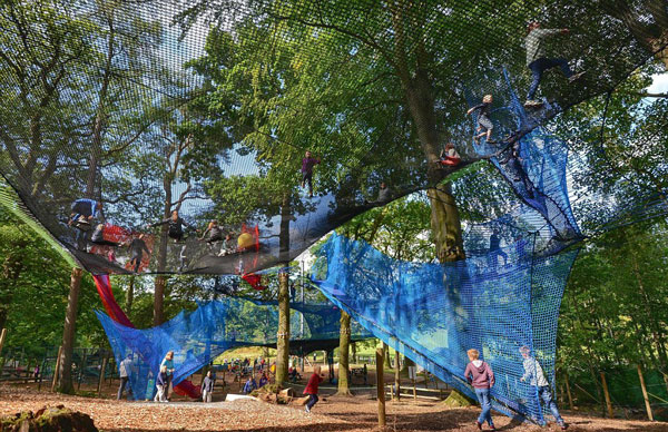 ΦΩΤΟ-Η παιδική χαρά στα… δέντρα